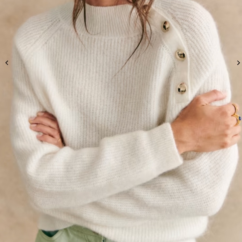 NWT Sezane Trudy Jumper